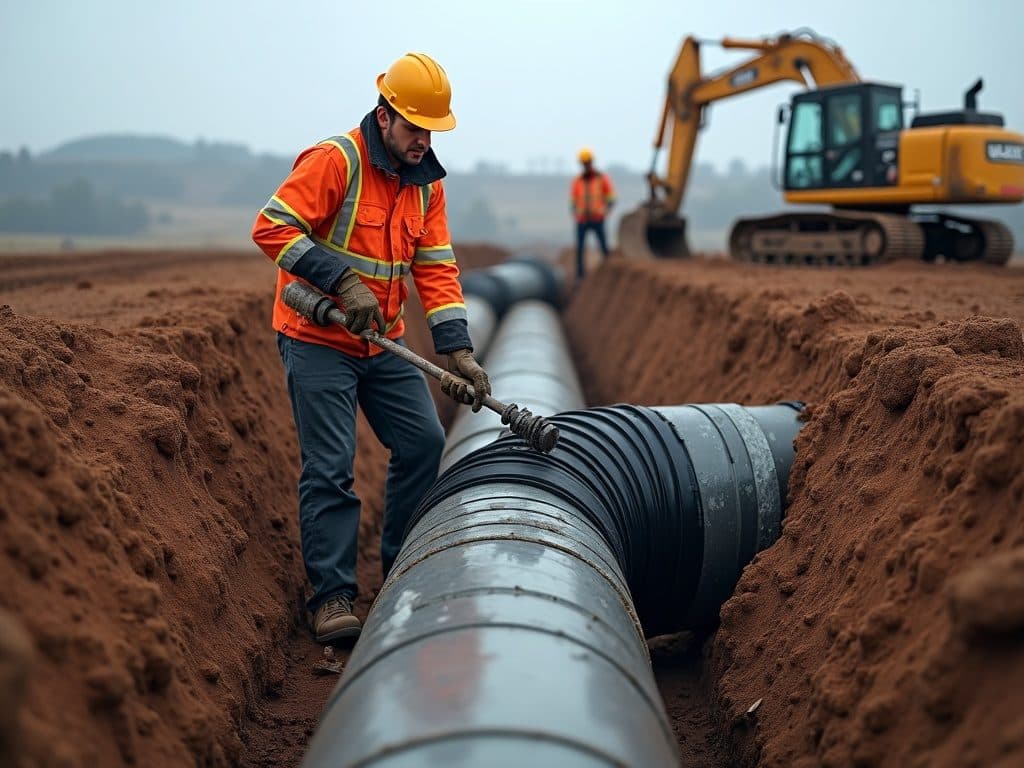 Doğalgaz Hattı Korozyon Onarımı ve İzolasyon